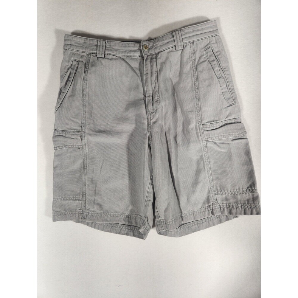 Tommy Bahama Cargo Shorts Relax Mens Size 32 Light Gray